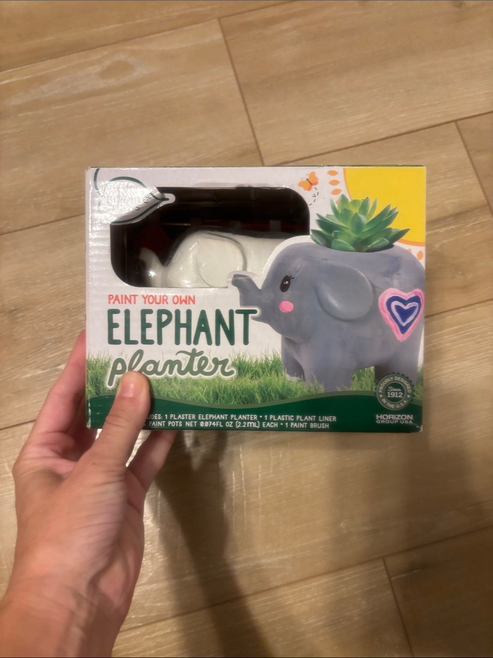 Creative Roots Paint Your Own Elephant Planter Craft